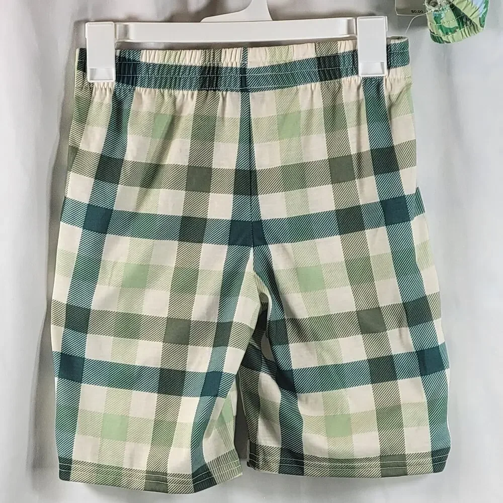 Cat & Jack Big Dry Creek Dinosaur 3 Piece Pajama Set, Green, Size L (10/12), NWT