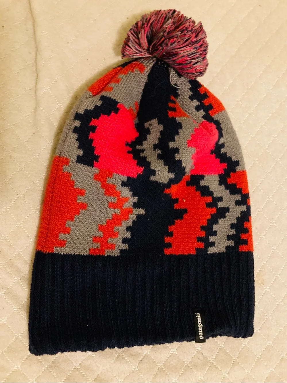 Patagonia Color Block Beanie