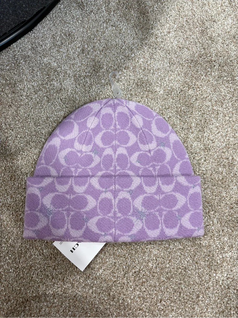 Coach Signature C Knit Beanie