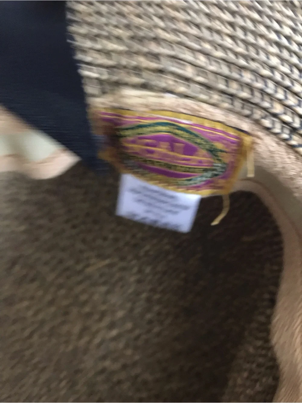 Scalia Collection Women’s One Size Straw Hat Black Bow
