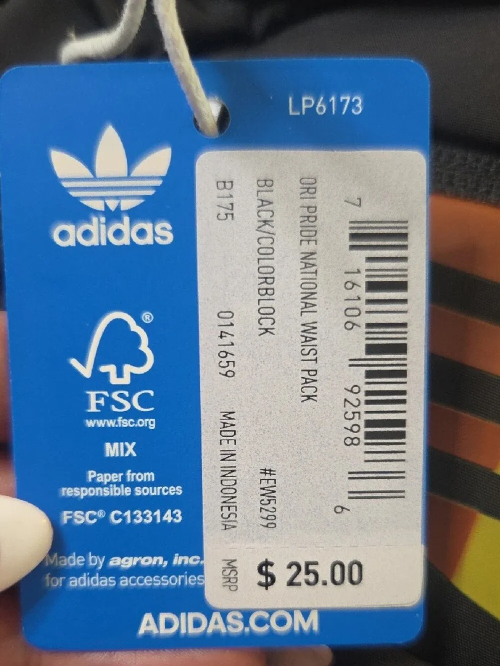 adidas black waist