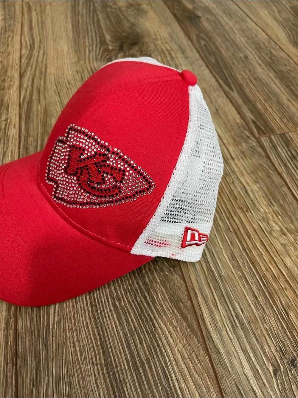 Kansas City Chiefs bling trucker hat
