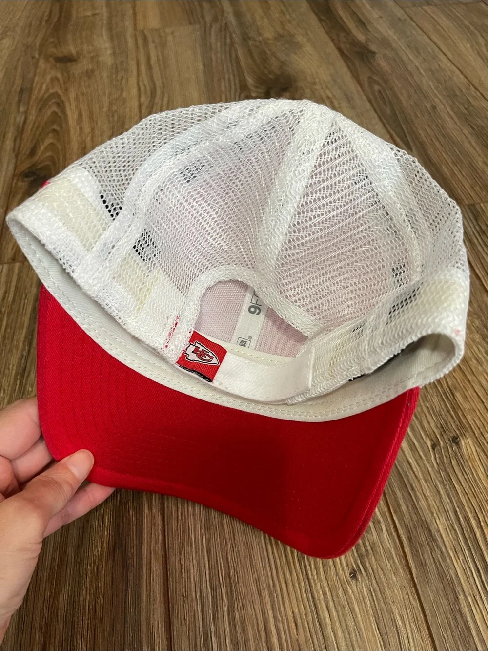 Kansas City Chiefs bling trucker hat