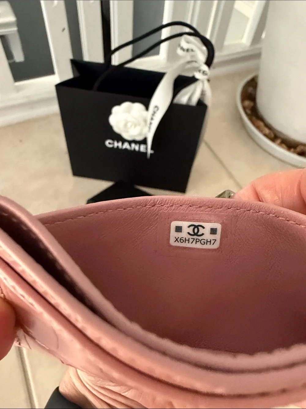 CHANEL elegant card