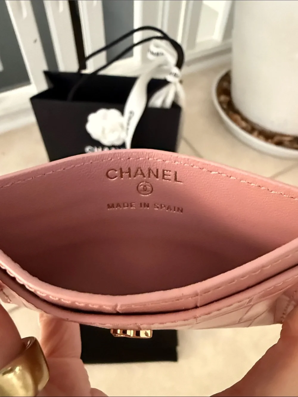 CHANEL elegant card