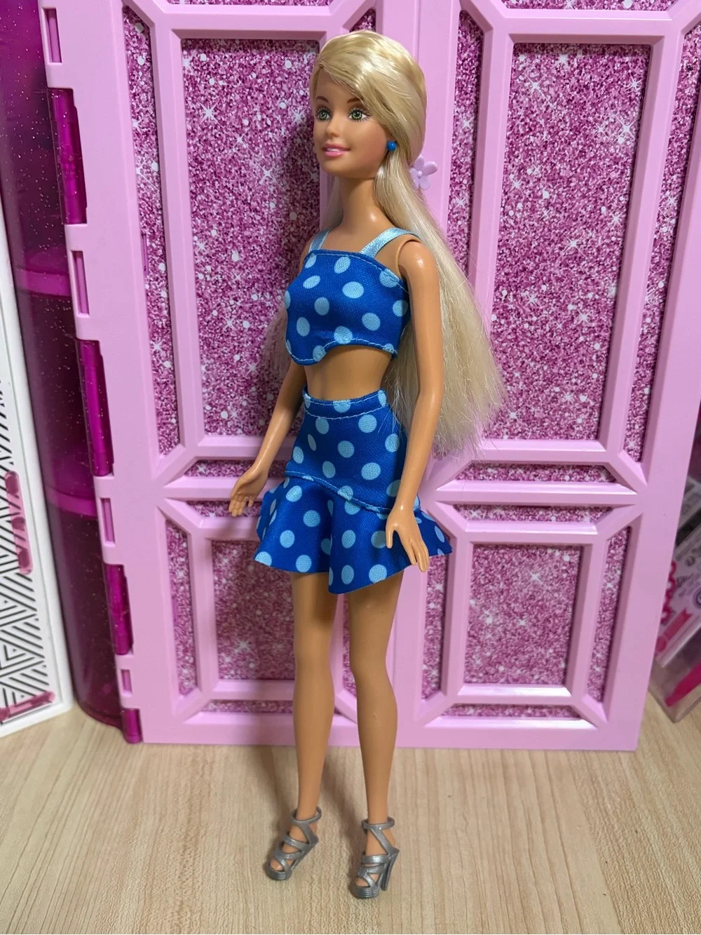 Barbie bright blue