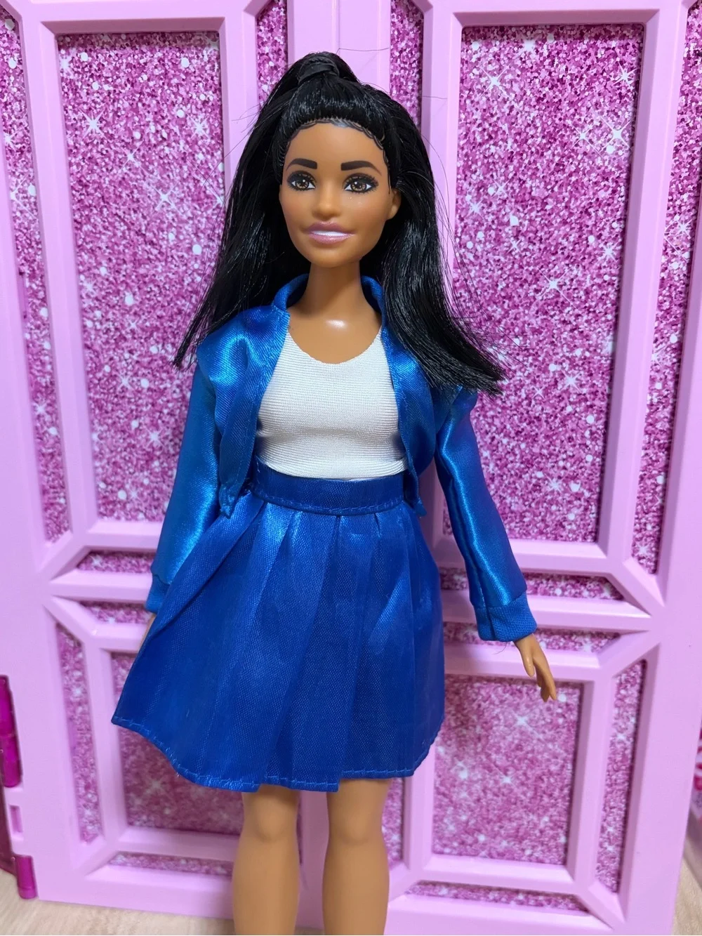 Barbie doll wearing