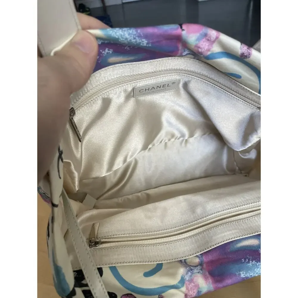 CHANEL graffiti tote