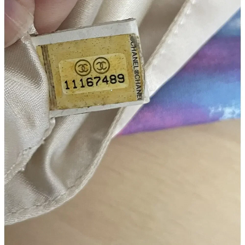 CHANEL graffiti tote