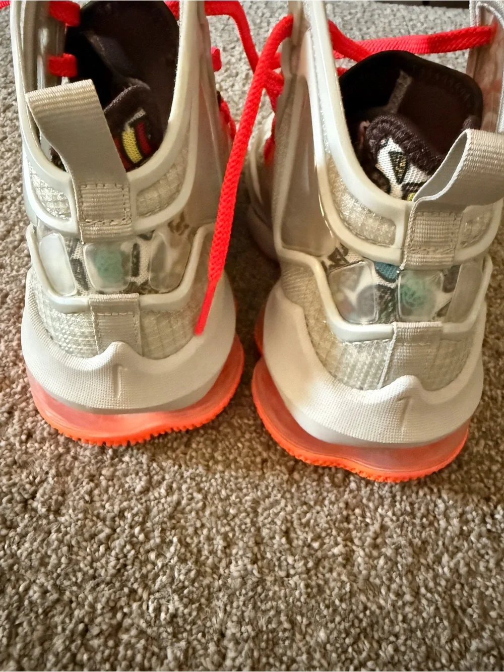 Nike LeBron 19 GS “Fast Food” Sneakers – Size 4Y