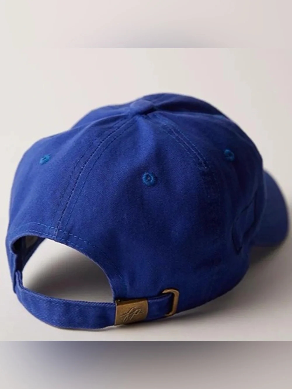 NWT FREE PEOPLE MOVEMENT Movement Logo Baseball Cap | Athlete Blue MSRP $30