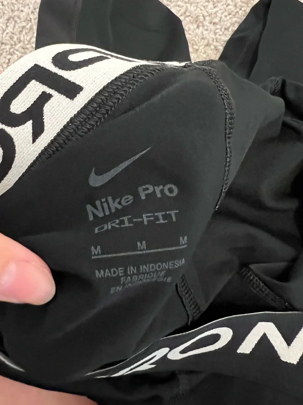 Nike brand size