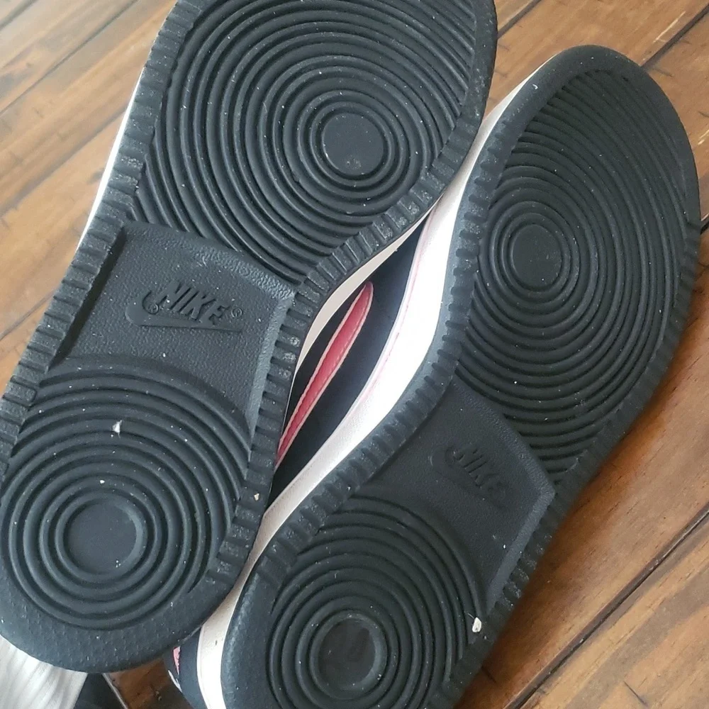 Nike black suede