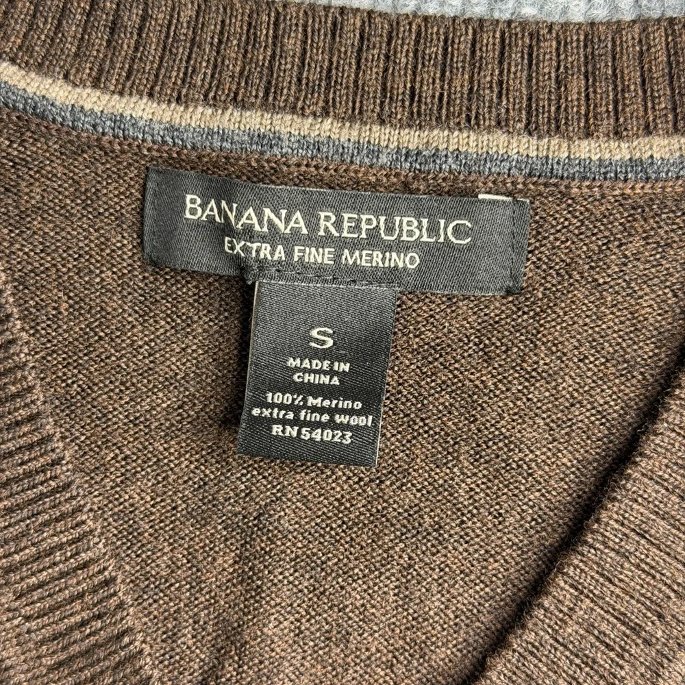 Banana Republic chocolate wear layering