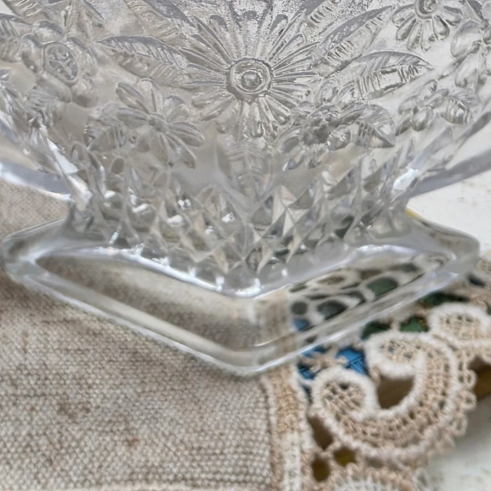 Indiana Glass vintage clear