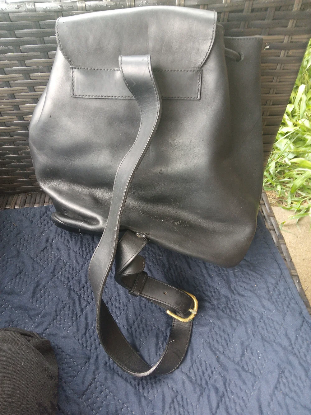 Etienne Aigner leather crest