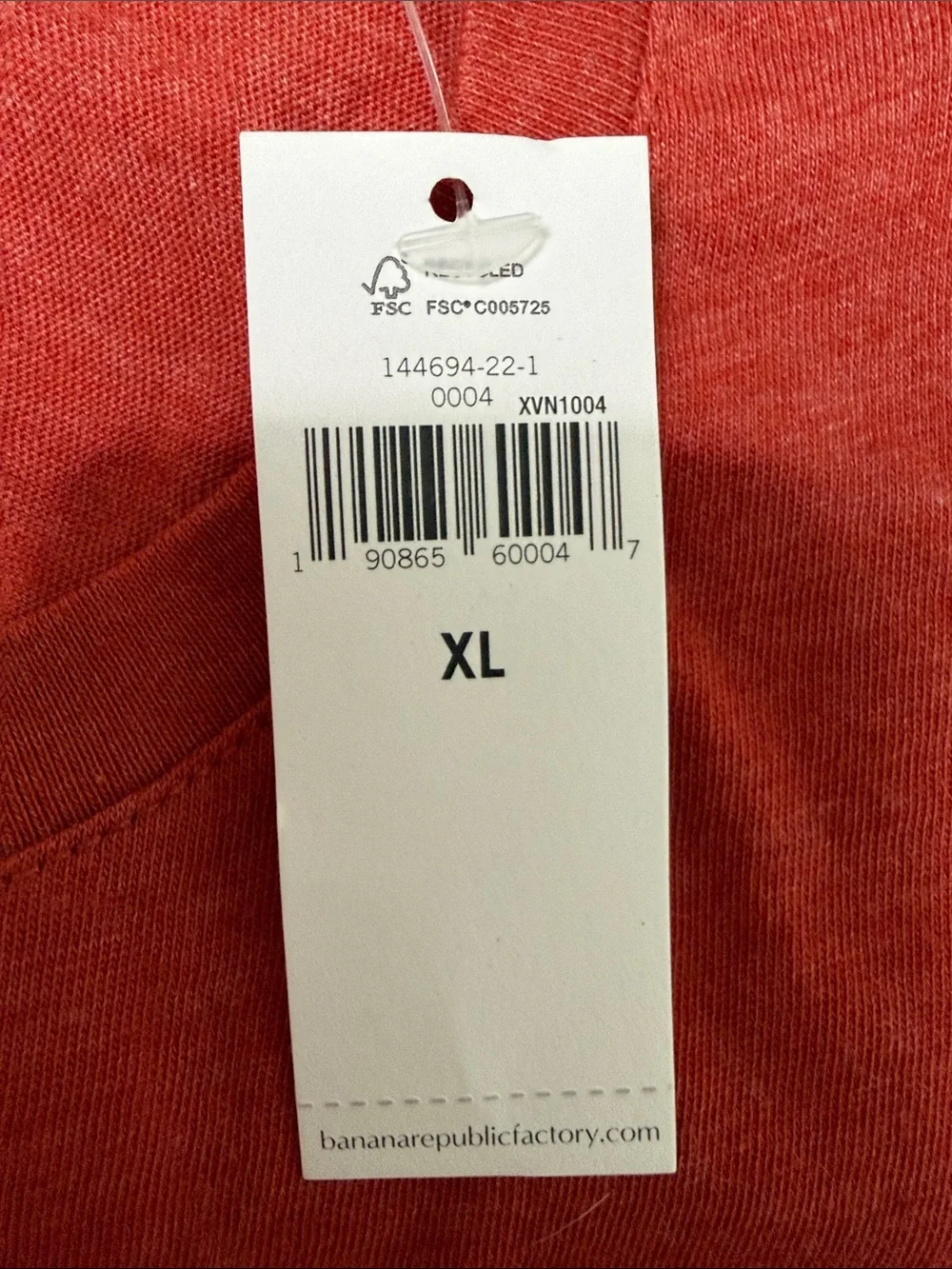 Banana Republic sleeve clean