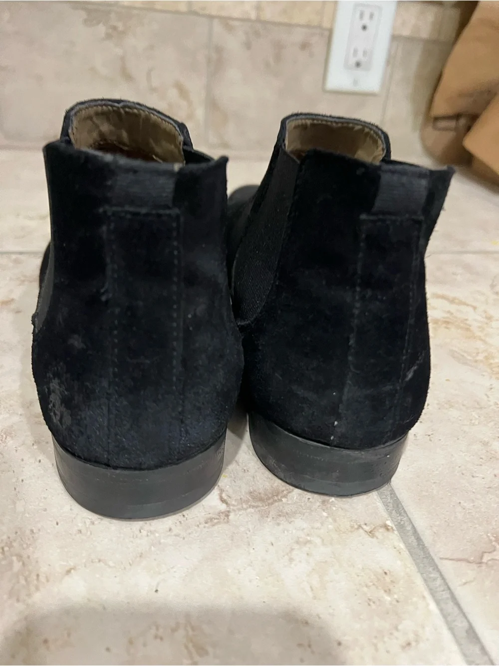 Aldo Black Suede Star Chukka Boot - Men