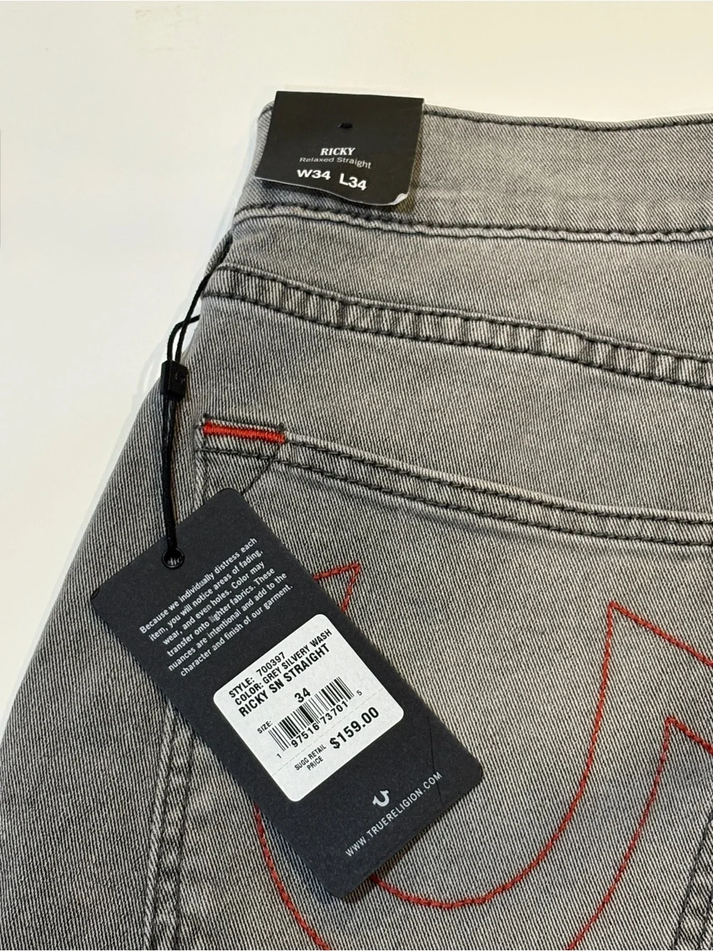 True Religion new tags