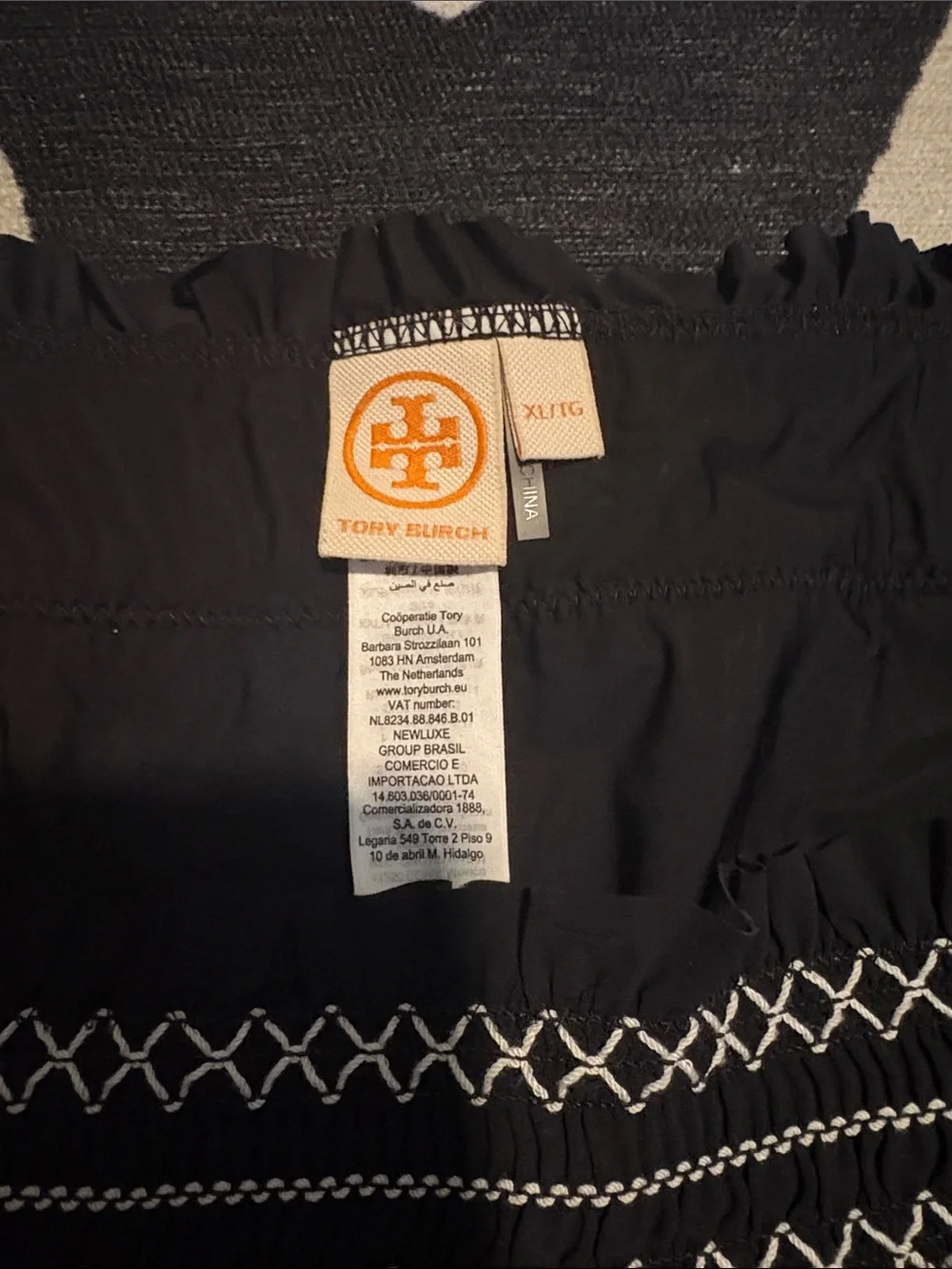 Tory Burch black bikini