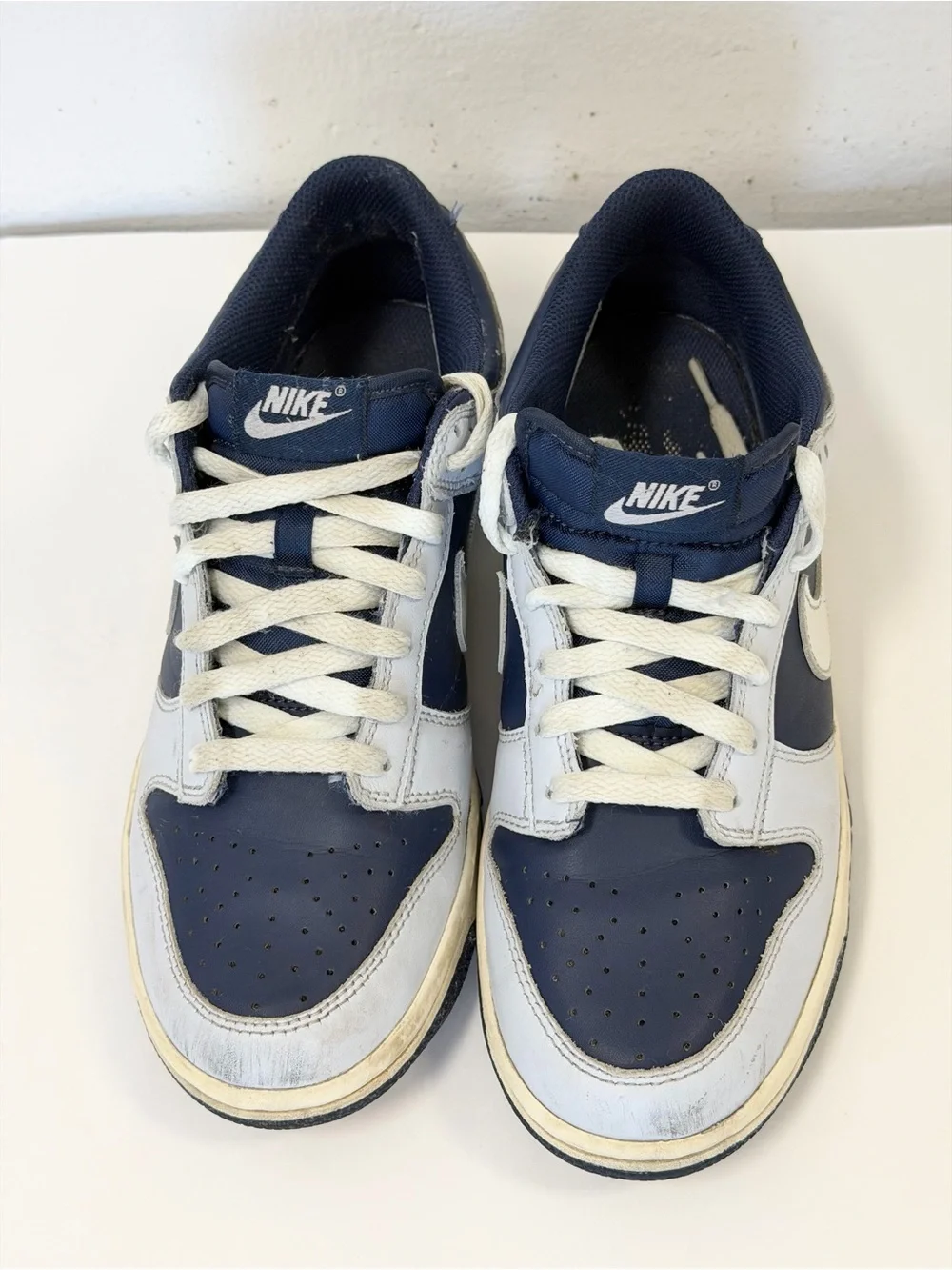 Nike Kids Navy and White Sneakers