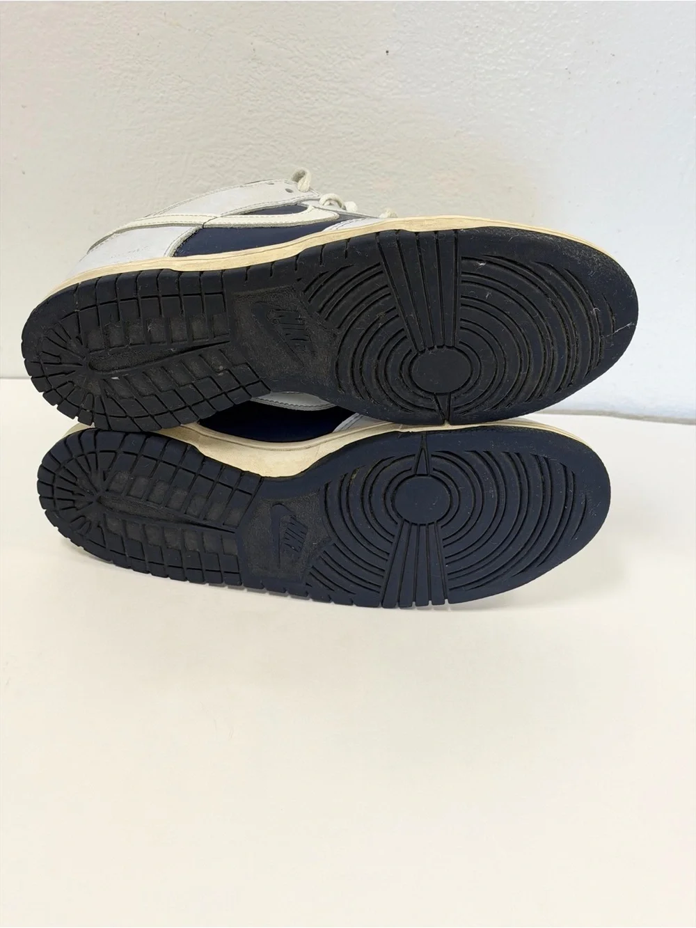Nike Kids Navy and White Sneakers
