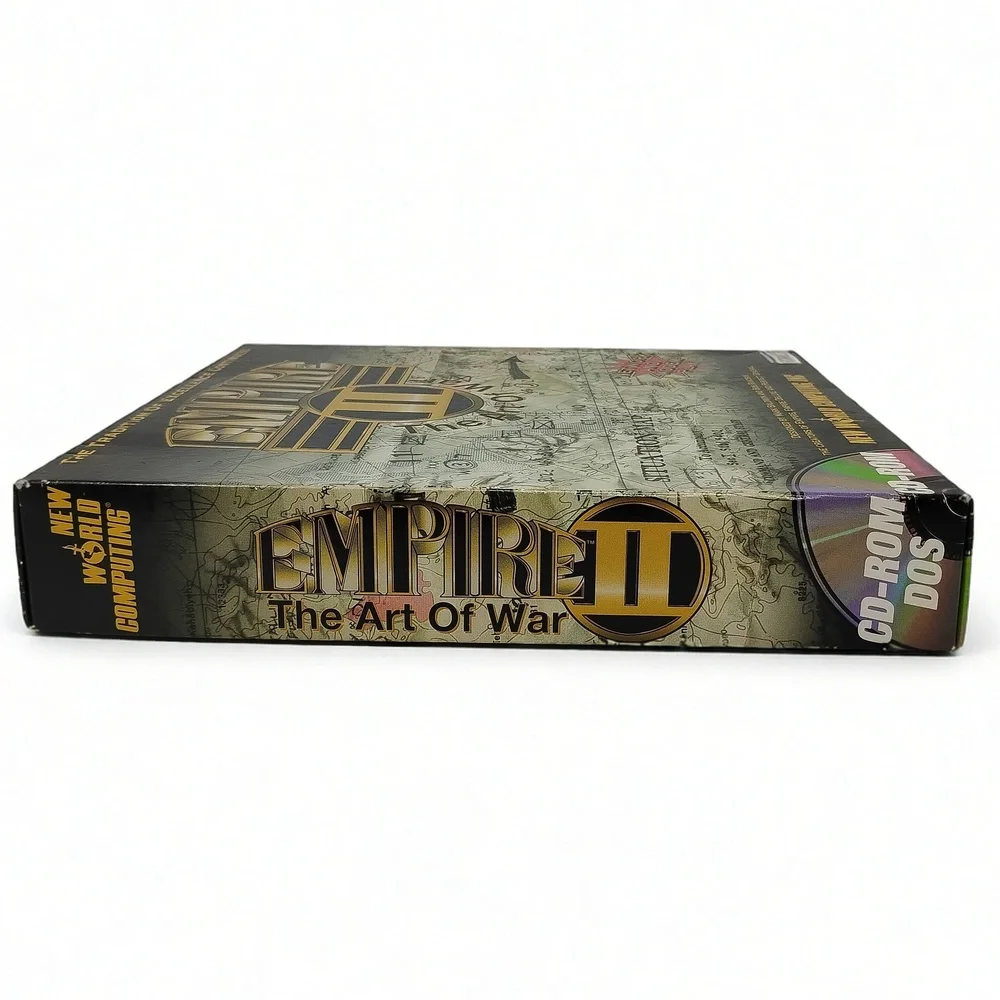 Empire II Art of War New World Computing 1995 PC Strategy Game DOS CD ROM Box
