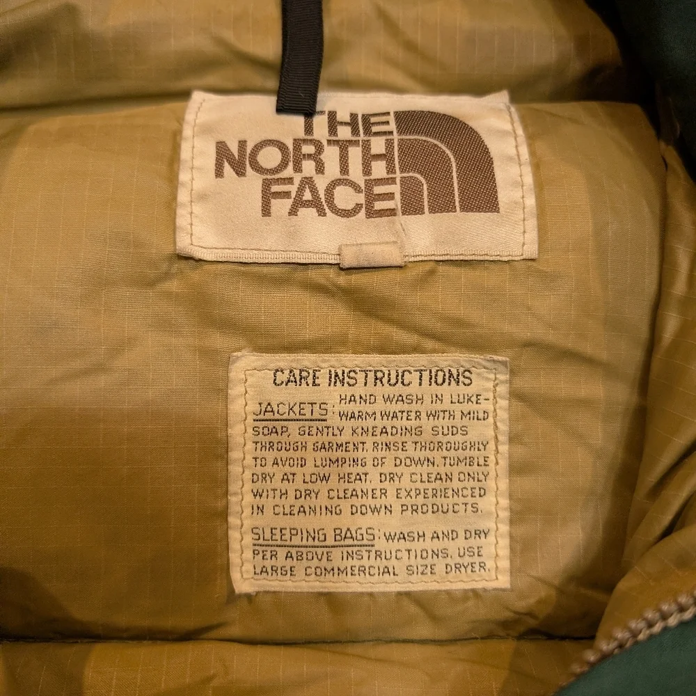 The North Face forest green