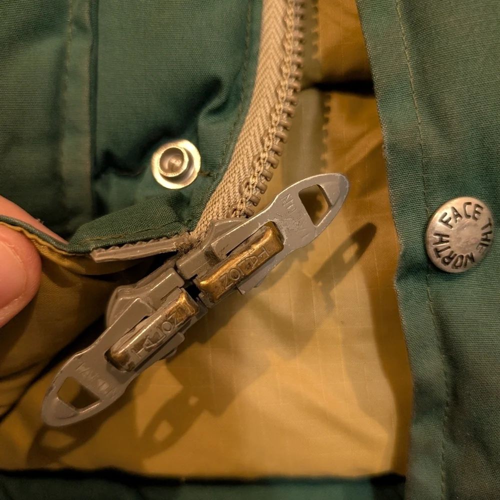 The North Face forest green