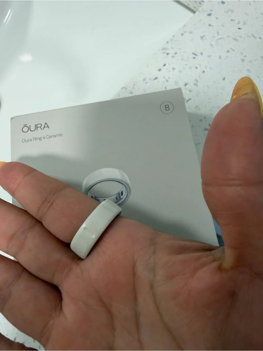 Oura ring ceramic
