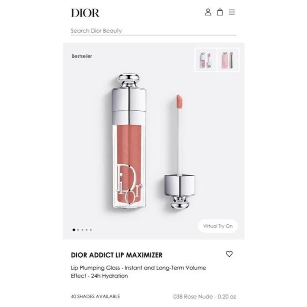 Dior it new samples