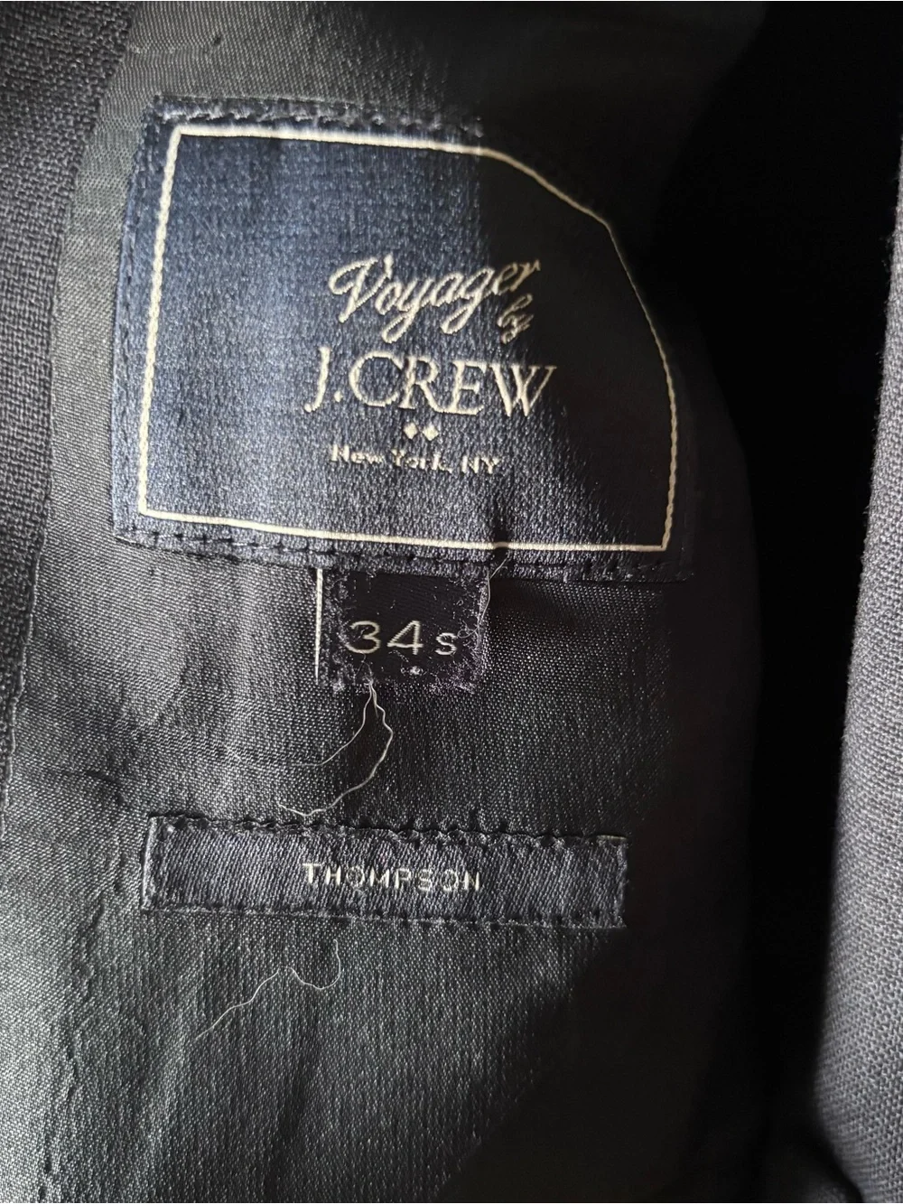 J.Crew Navy Men's Two-Piece Thompson Suit
