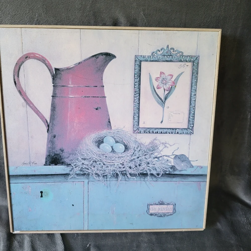 Garden room Framed Art 16x16
