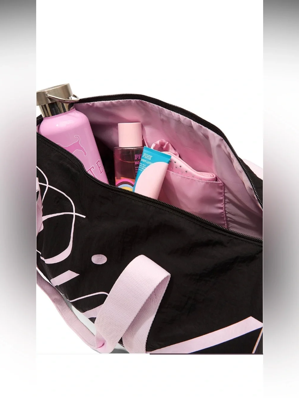 PINK Victorias Secret interior zip