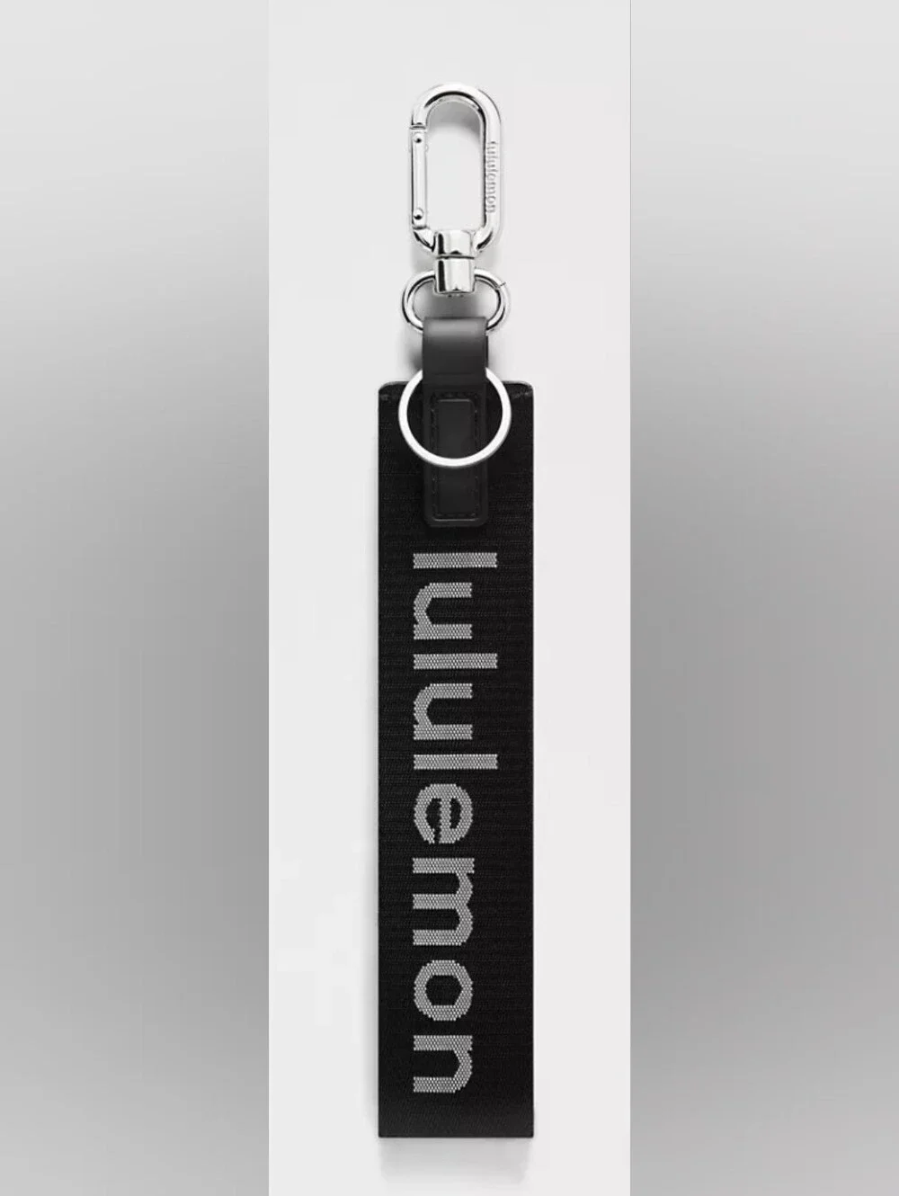 Lululemon Never Lost Keychain Black And White, New