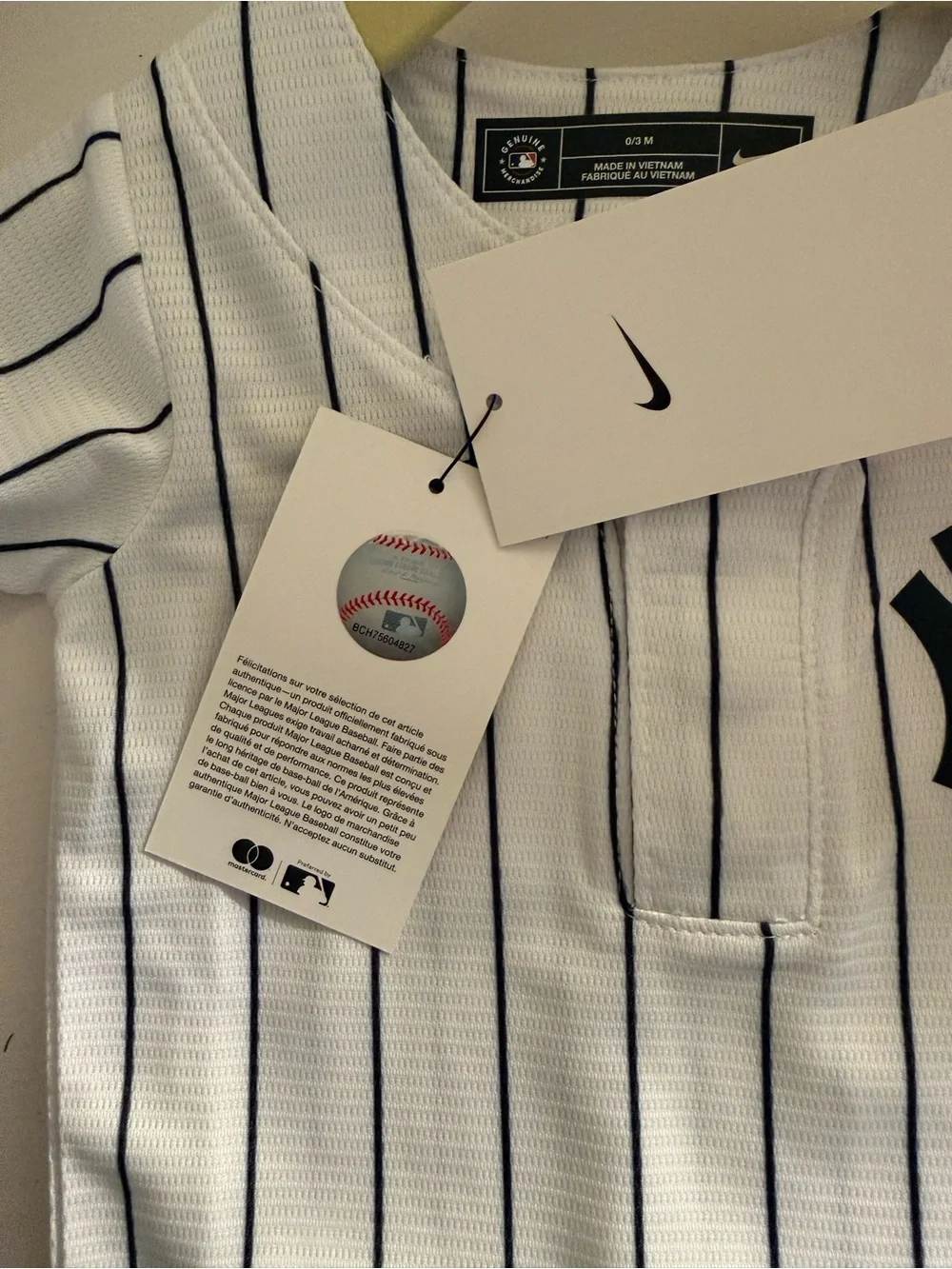 Nike authentic baby