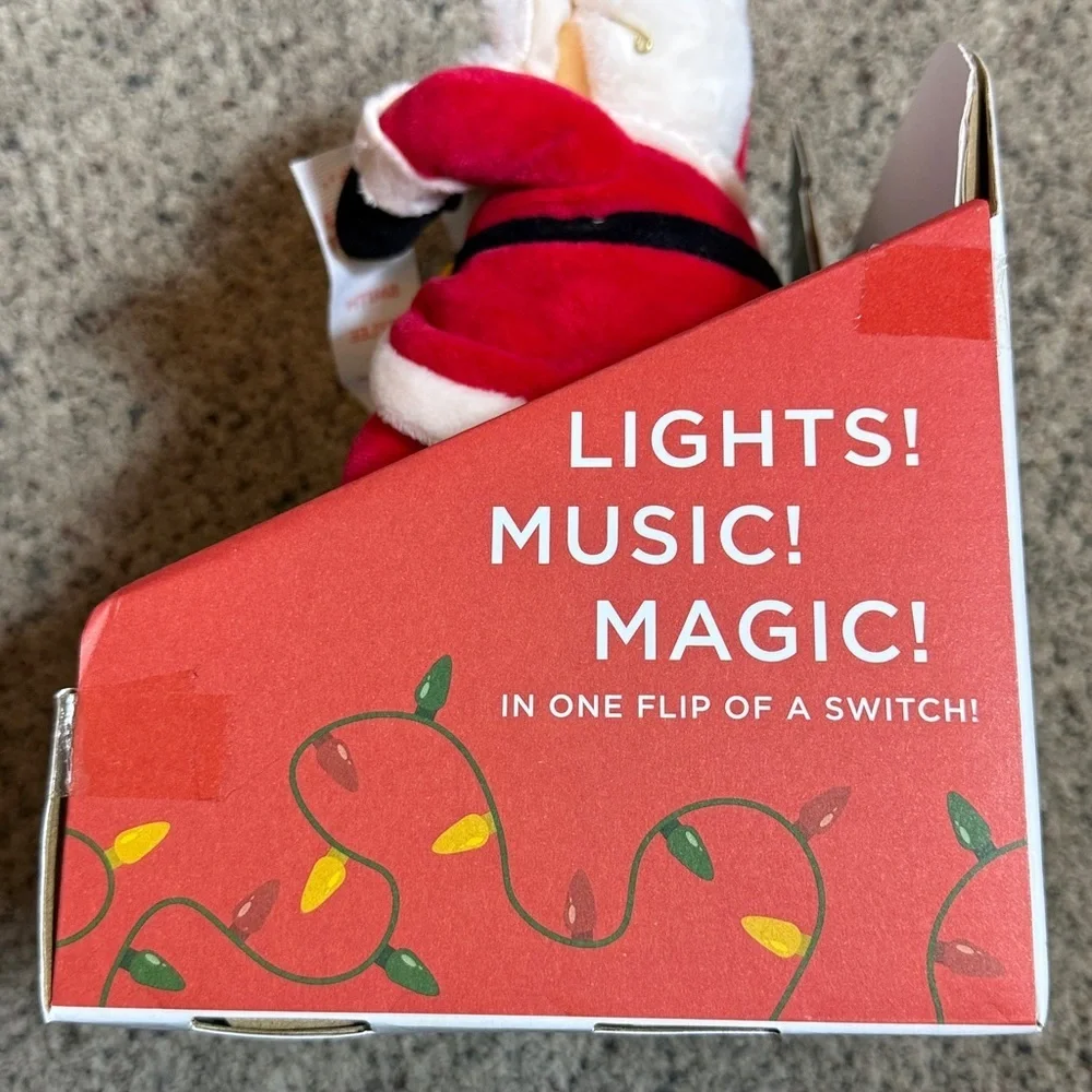 Hallmark red santa