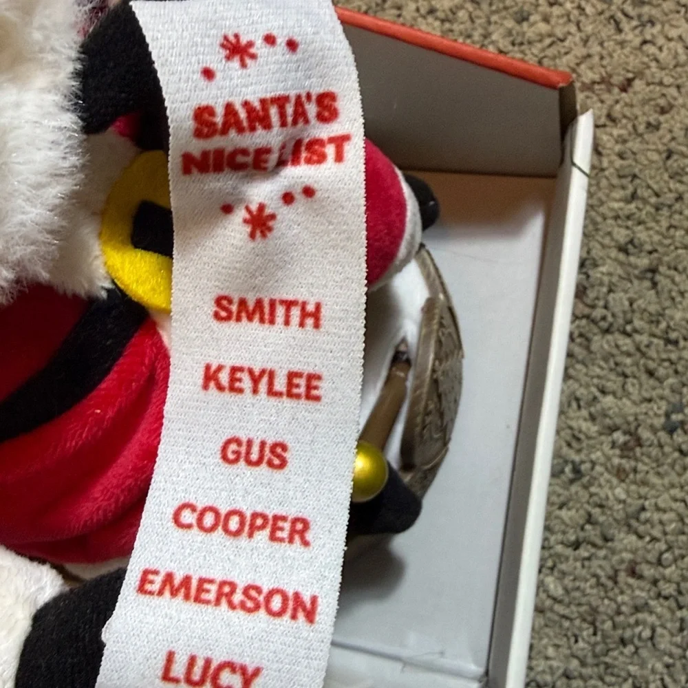 Hallmark red santa