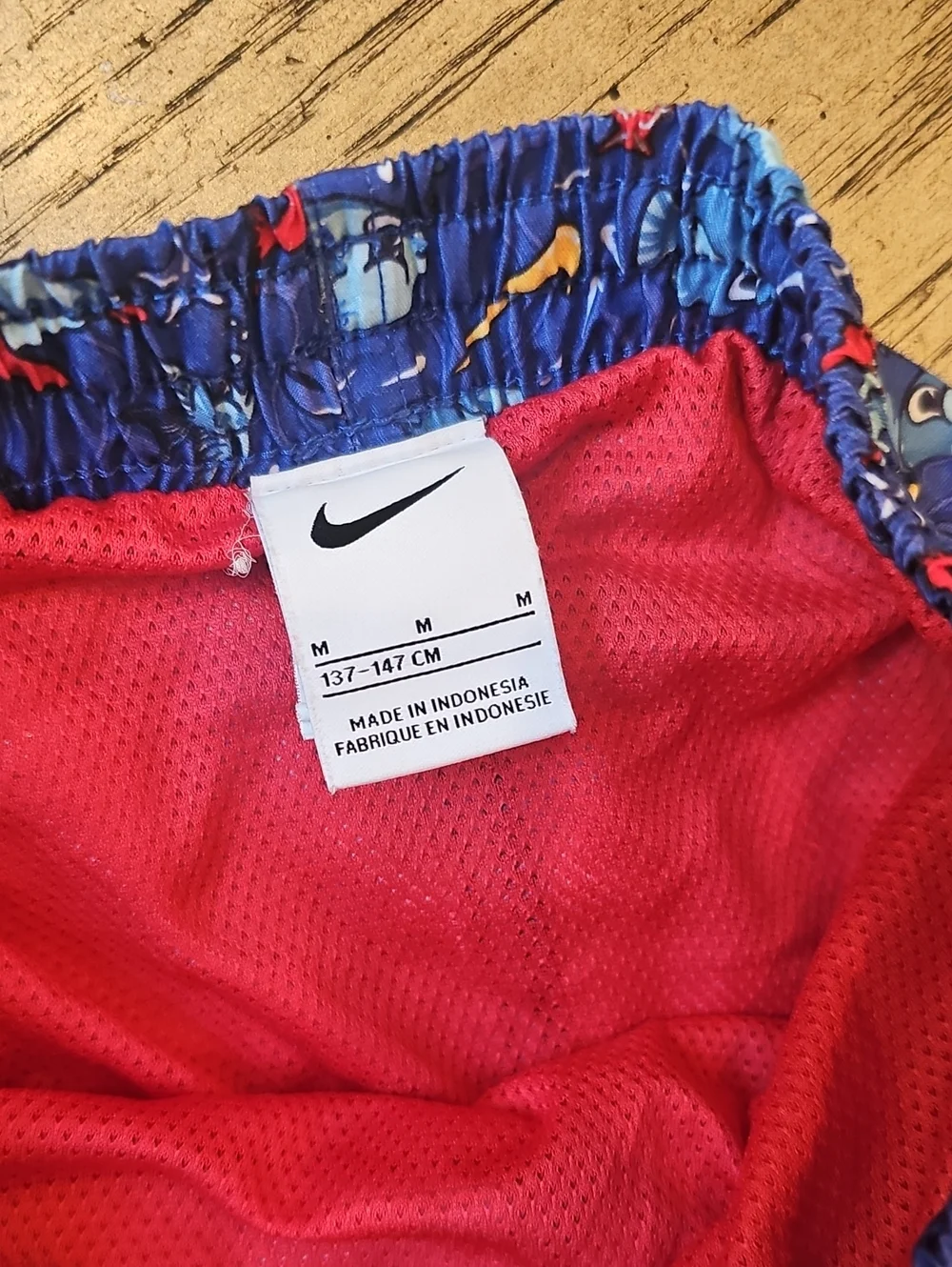Nike swim trunks