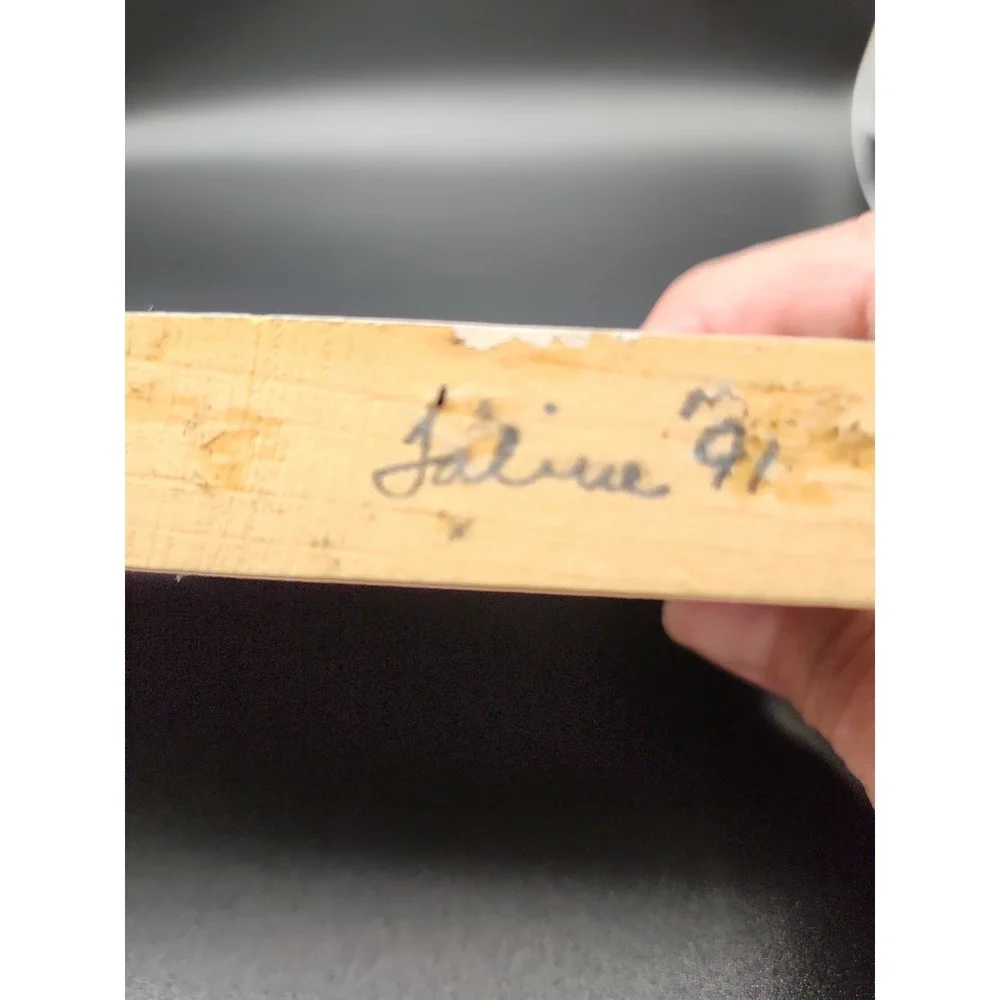 Cats Meow '91 L.L. Bean Factory Store Wood Shelf Sitter Shelf Sitter