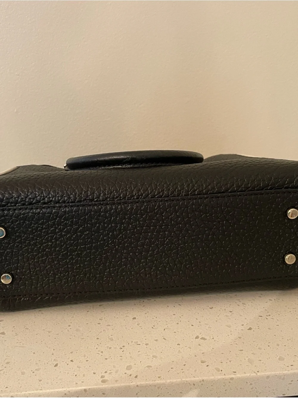 kate spade structured pebbled