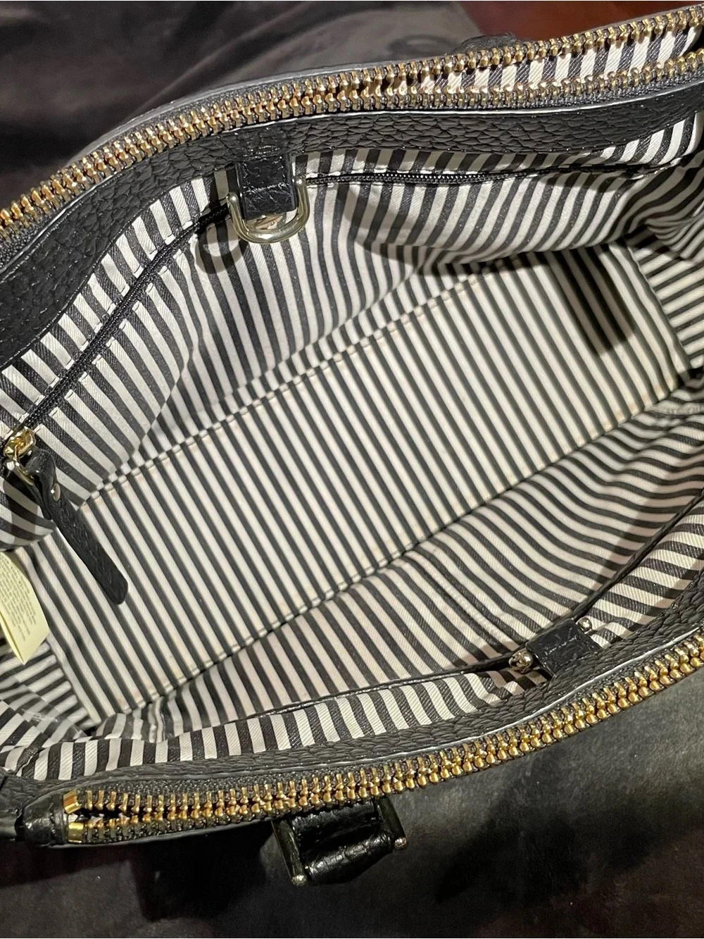 kate spade structured pebbled