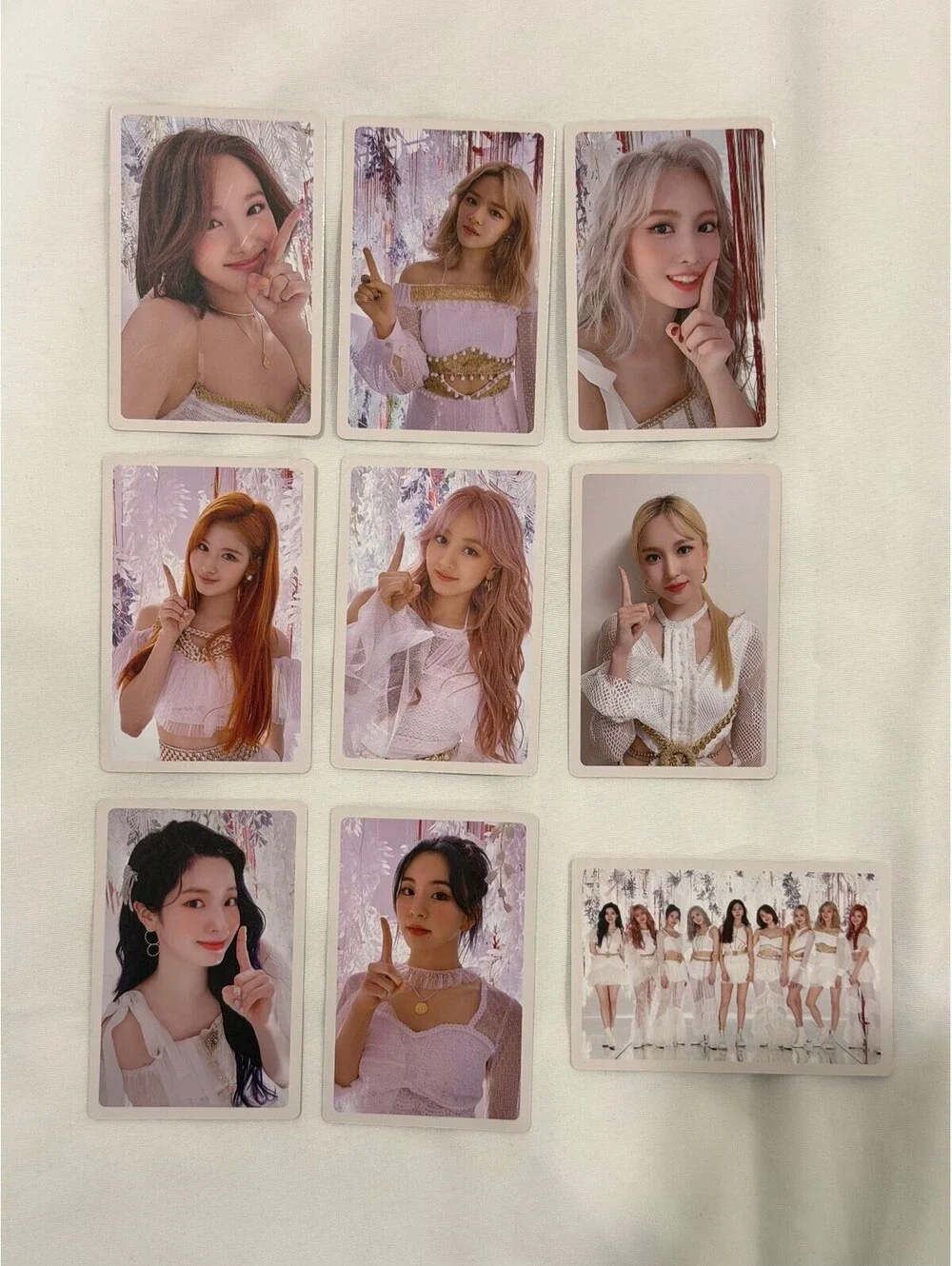 Twice MORE & MORE Version B Pre Order Benefit (POB) Photocard Partial Pack