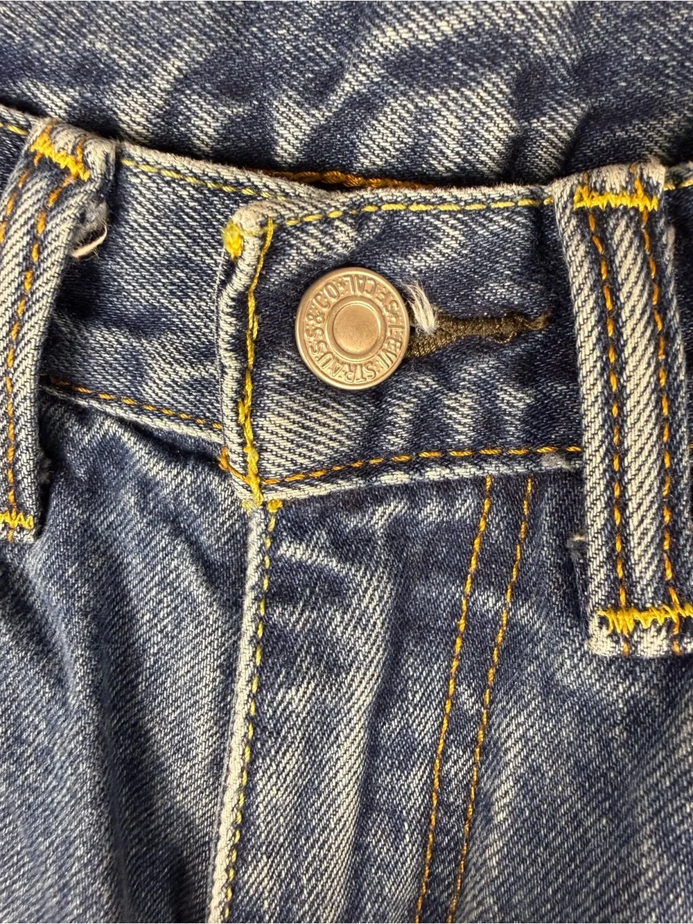 Levi's Straight Fit Blue Men's Jeans