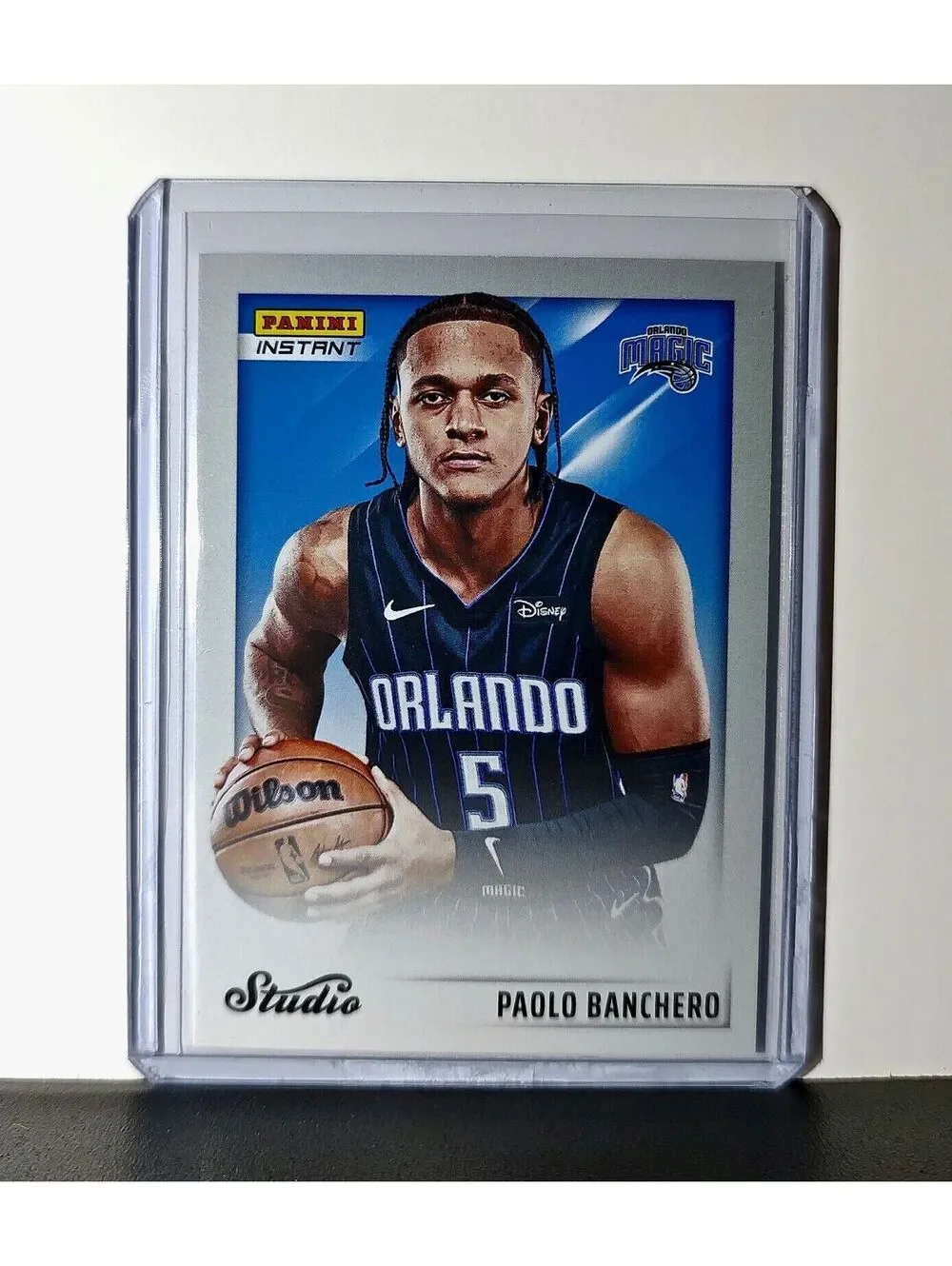 Paolo Banchero 2024-25 Panini NBA Studio #8 Card Orlando Magic 1/275