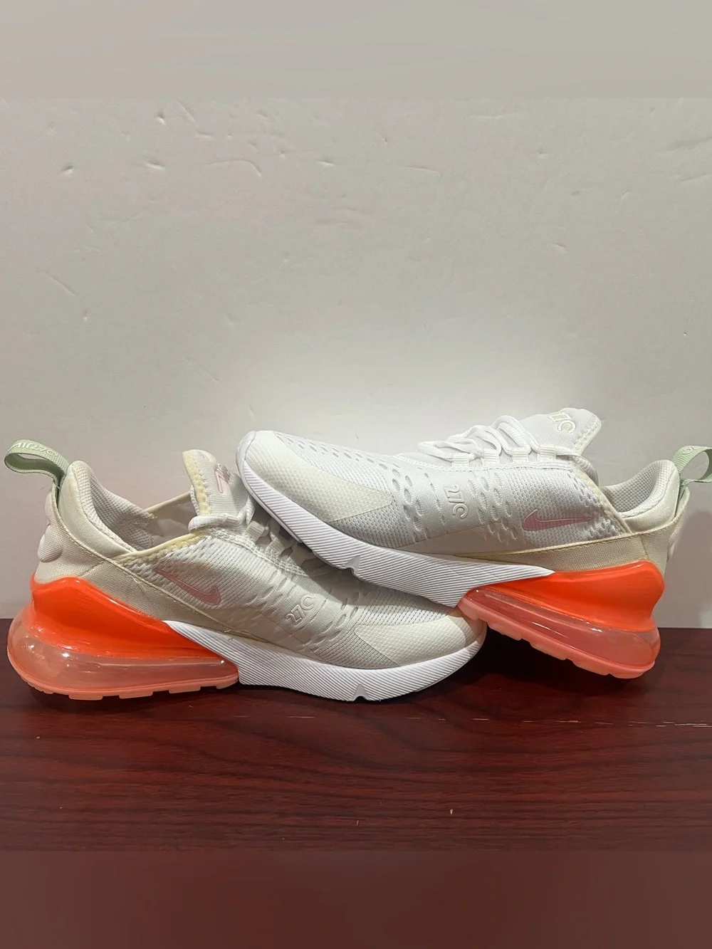 Nike, Girls, Air Max 270, 943345 113 , Pink & White Condition