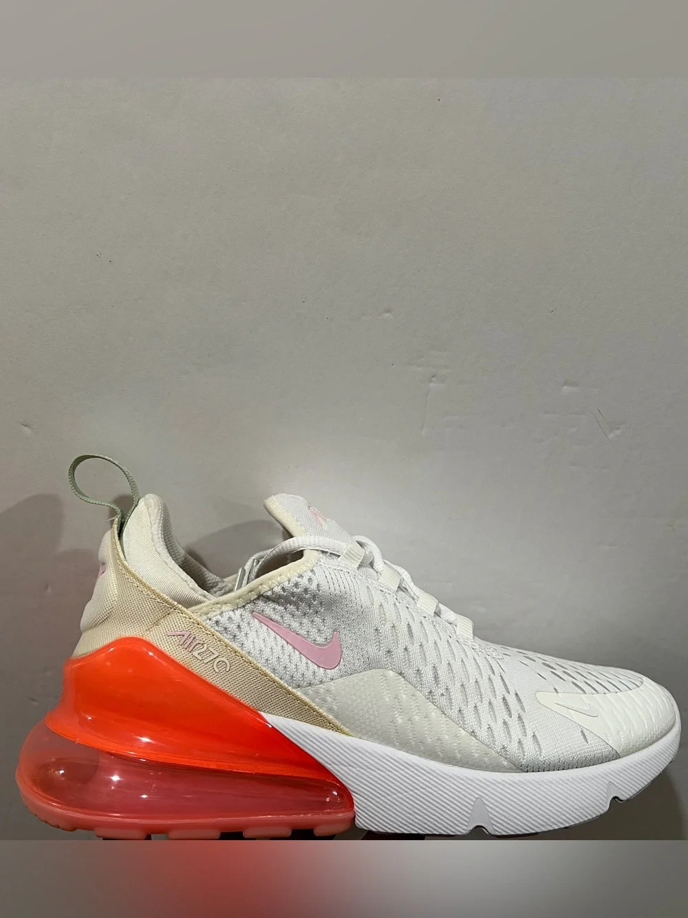 Nike, Girls, Air Max 270, 943345 113 , Pink & White Condition