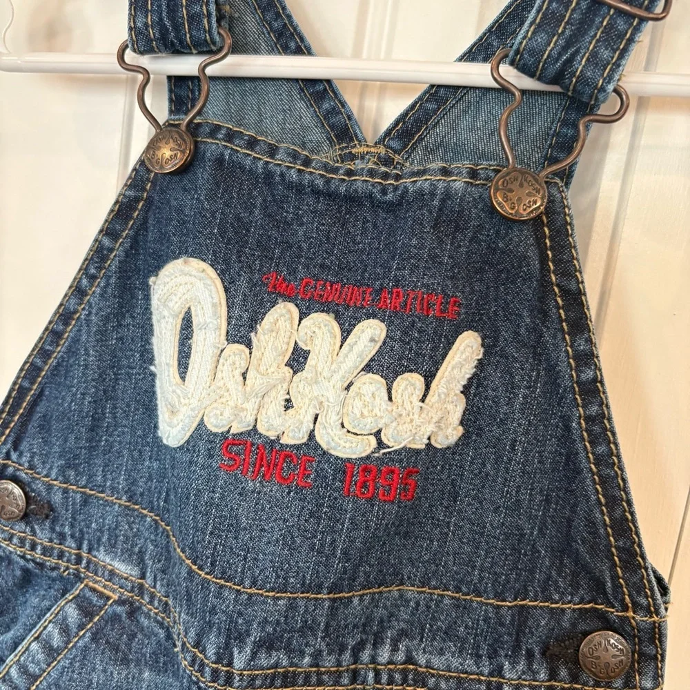 Osh‎ Kosh Denim Overalls Size 9 Months