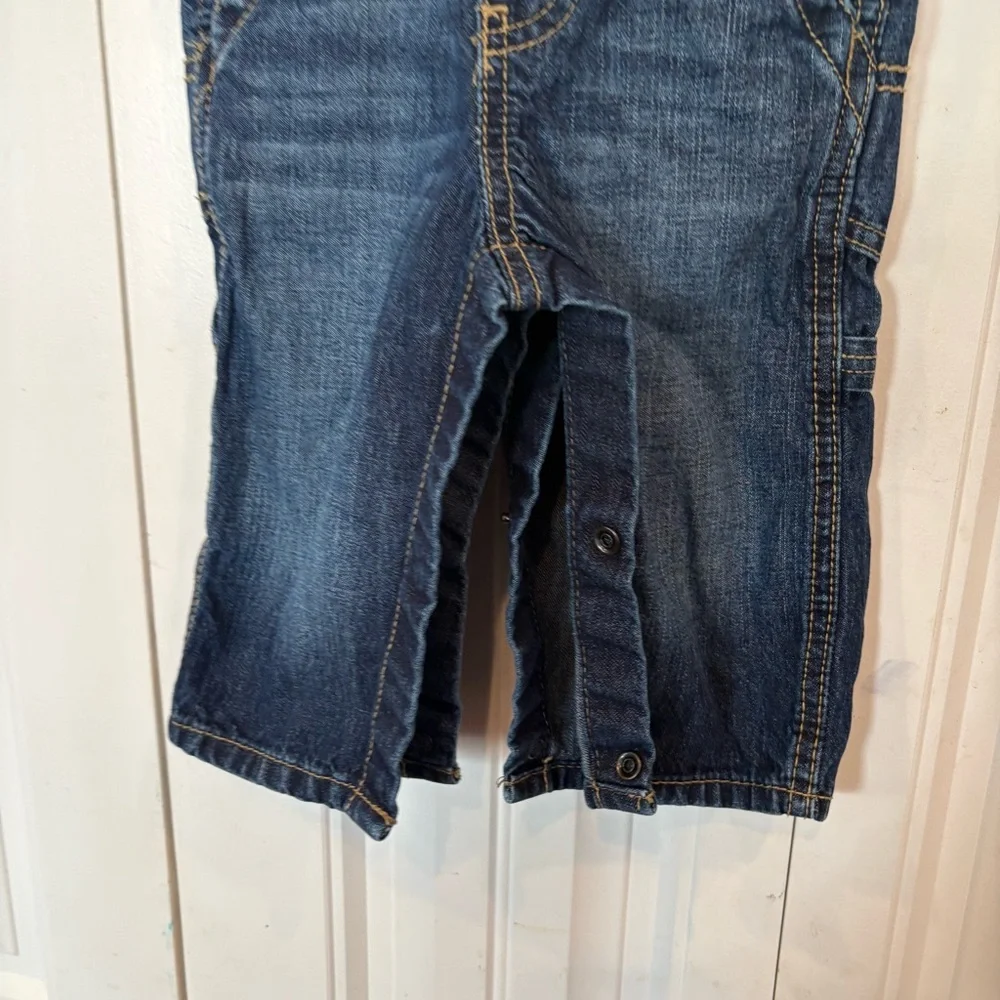 Osh‎ Kosh Denim Overalls Size 9 Months