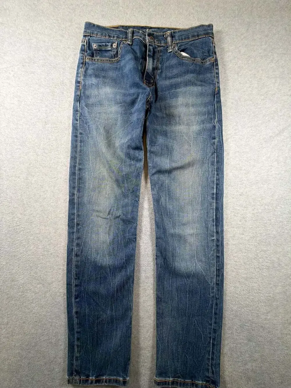 Levi's 514 Straight Leg Medium Wash Denim Jeans